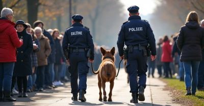 Policjanci z Kluczborka na festynie charytatywnym w Wołczynie